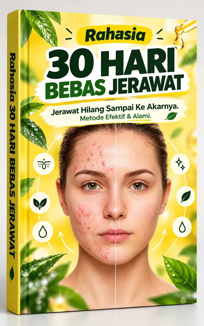 Cover ebook Rahasia 30 Hari Bebas Jerawat